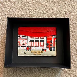 Kate Spade Slice Embossed Leather Cardholder